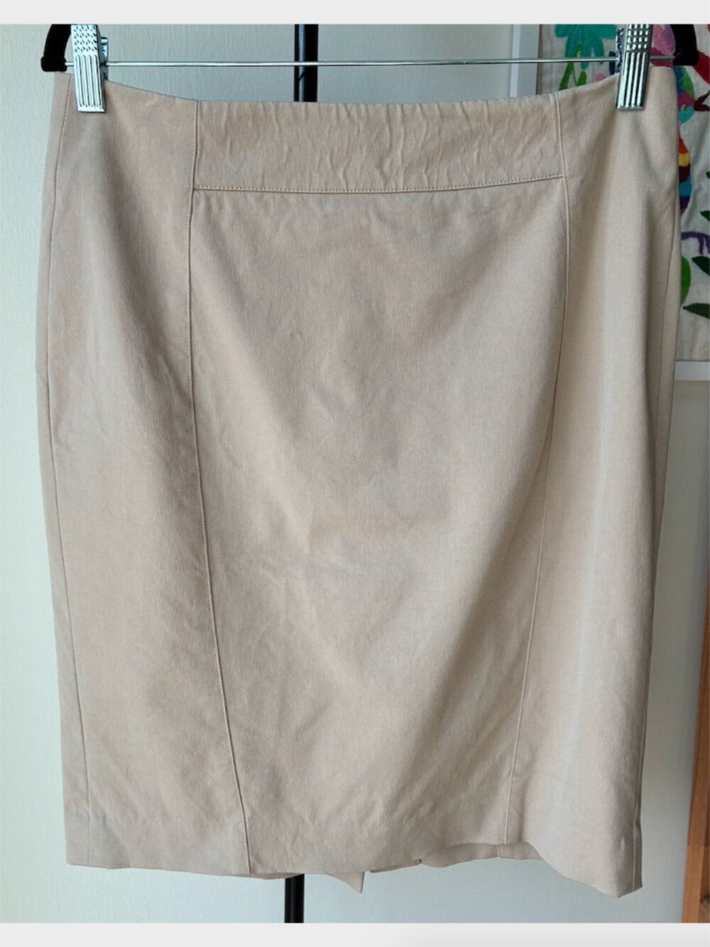 Ann Taylor Petite Tan Pencil Skirt - Size 10P